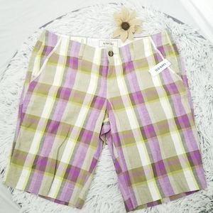 Old navy perfect bermudas size 8